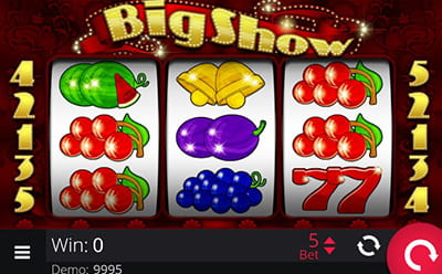 Big Show slot mobil