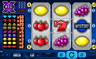 Big X slotová hra v Eurogold slovenskom online casine