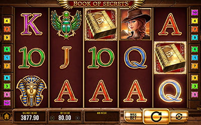 Book of Secrets slot free spiny