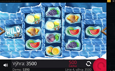 Frozzy Fruits Slot Wild Symbol vlastnosti