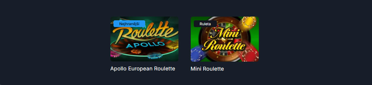Go4Games ruleta, blackjack a ostatné stolné hry