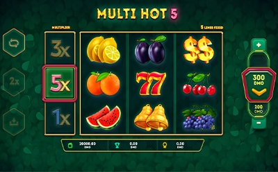 Multi 5 slotová hra vo Fortuna Slovenskom online kasíne