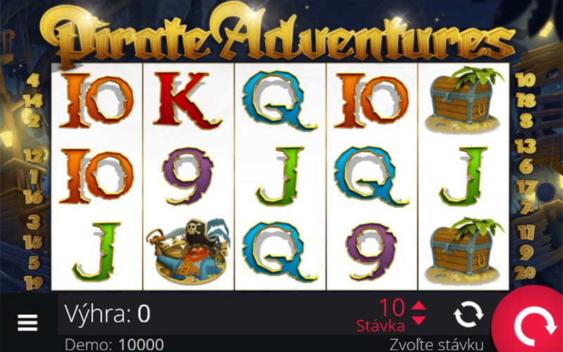 Pirate Adventures hrajte online zadarmo