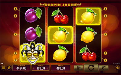 Respin Joker slot free spiny