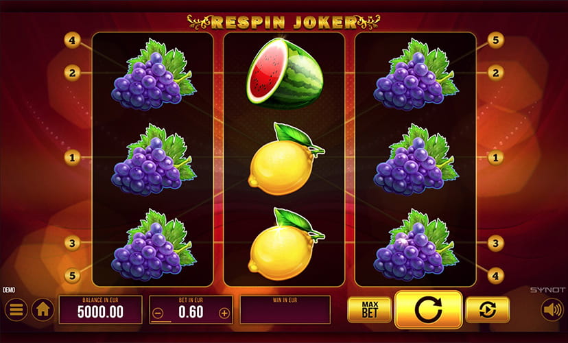 Respin Joker hrajte online zdarma