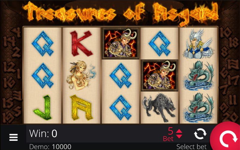 Treasures of Asgard hrajte online zadarmo