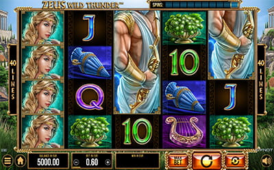 The Zeus Wild Thunder Slotová Hra v SYNOT TIP Slovenskom Online Kasíne
